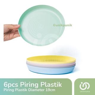 Jual Pcs Piring Plastik Piring Anak Piring Kalas Ikea Shopee