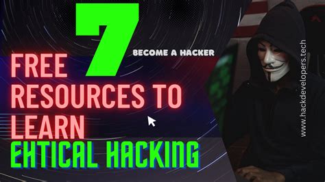 Free Sources To Learn Ethical Hacking From Scratch