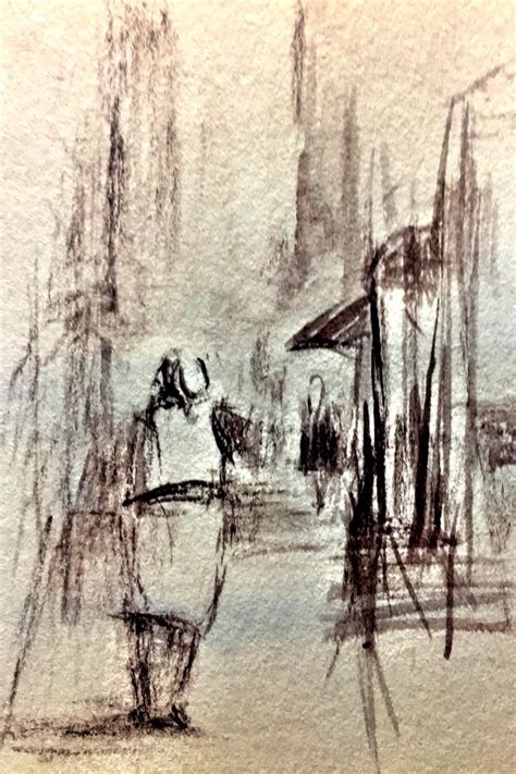 Pin By G K On Art Landscape Drawings Traditional Paintings Henri