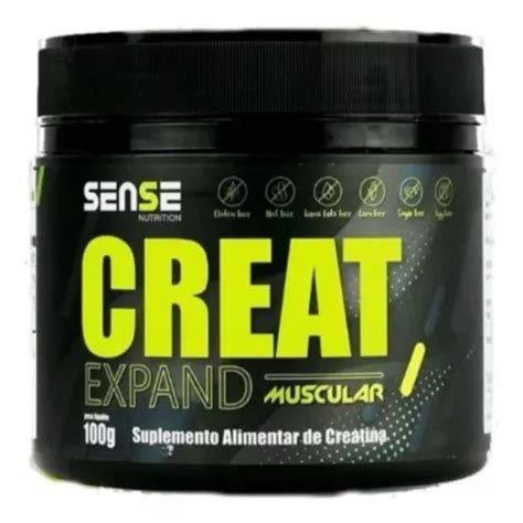 Suplemento En Polvo Sense Nutrition Creatina 100 Creatina