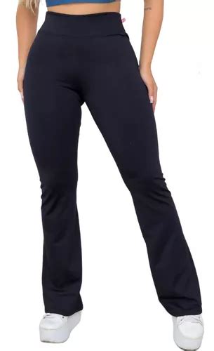 Calça Legging Flare Feminina Grossa Cós Alto Suplex Grossa MercadoLivre