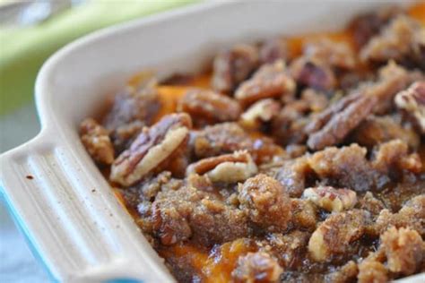 Sweet Potato Casserole With Praline Topping Recipe By Holly Clegg