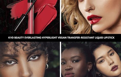 Kvd Beauty Everlasting Hyperlight Vegan Transfer Resistant Liquid Lipstick Beautyvelle