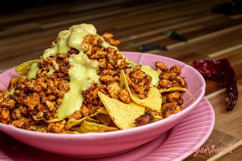 Loaded Vegan Chorizo Nachos