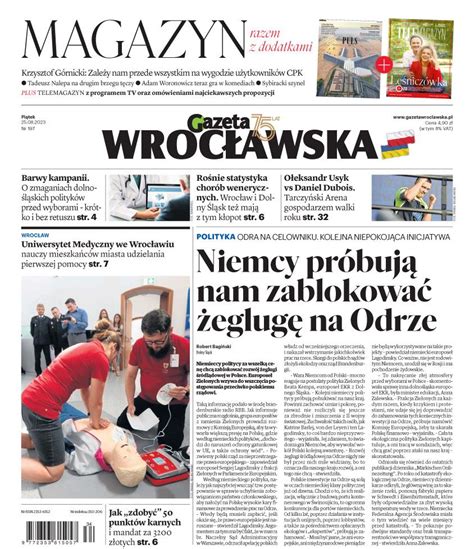 Gazeta Wrocławska wydanie magazynowe