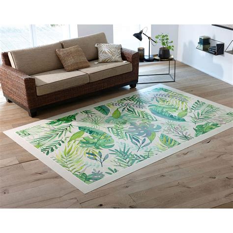 Tapis Vinyle Exotic Vert Suisses