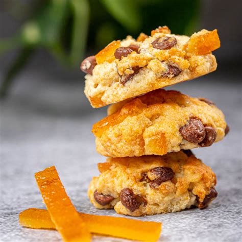 Recette Biscuits à l orange confite et aux pépites de chocolat