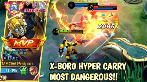 X Borg Hyper Carry High Damage Best Build X Borg Build X Borg