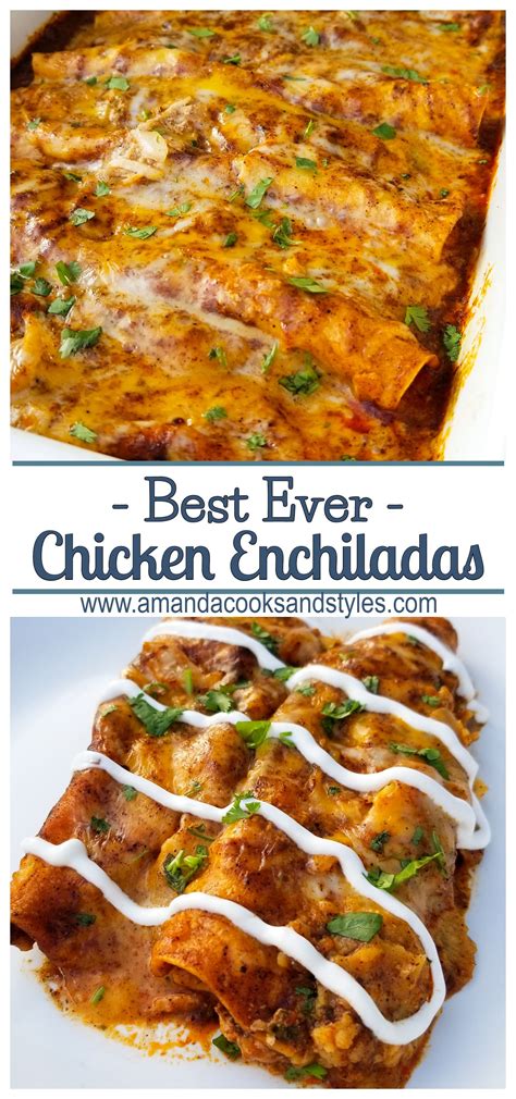 Shredded Chicken Enchiladas Artofit