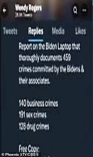 Arizona Senator Could Face REVENGE PORN Charges For Sharing X Rated Hunter Biden Photos On