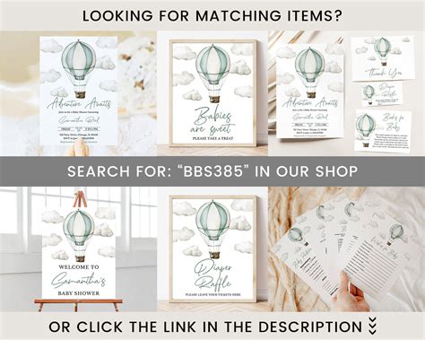 Editable Adventure Awaits Baby Shower Game Bundle Green Hot Etsy