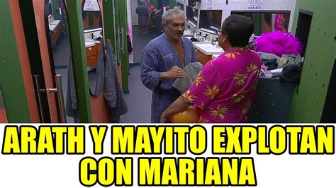 Arath Y Mayito Explotan Con Mariana Y La Ponen En Su Lugar La Casa De