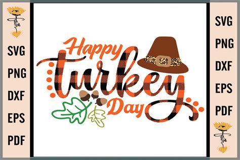 Happy Turkey Day Svg Graphic By Minzy Dream Creative Fabrica