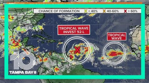 Tracking The Tropics Invest 92 L Likely To Become Tropical Storm