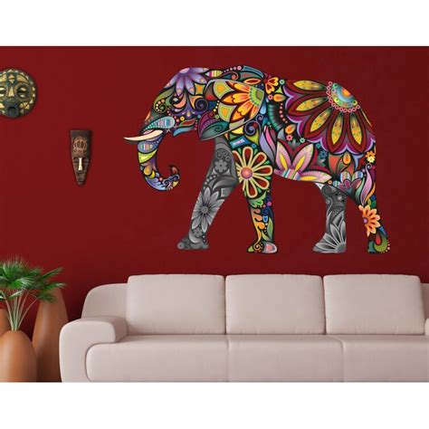 East Urban Home Wandtattoo Elefant Elefantenmuster Bewertungen