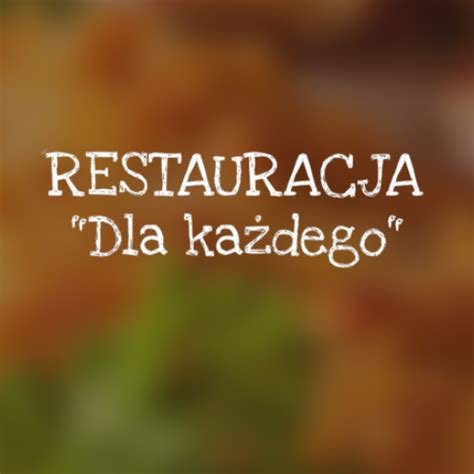 Restauracja dla Każdego Apps on Google Play