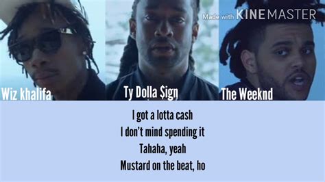 Ty Dolla Ign Or Nah Ft The Weeknd Wiz Khalifa And Dj Mustard Lyrics