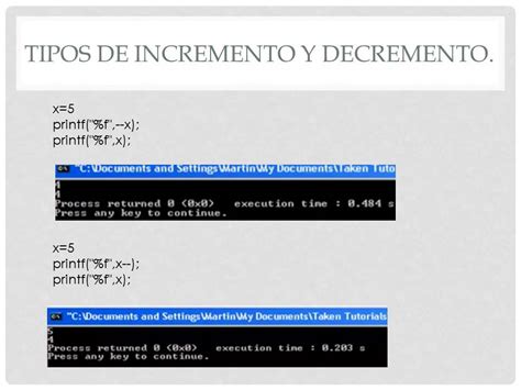 Operadores De Incremento Y Decremento YouTube