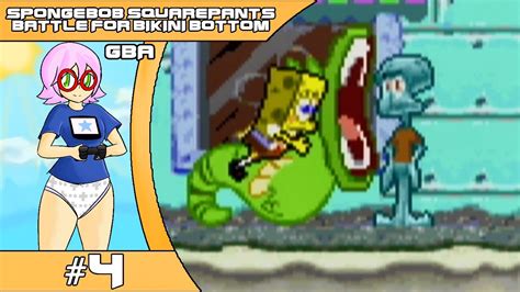 Spongebob Squarepants Battle For Bikini Bottom Gba Part 4 Mystery In The City Youtube