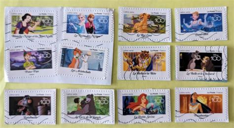 Timbres Oblit R S Ans De Disney Eur Picclick Fr