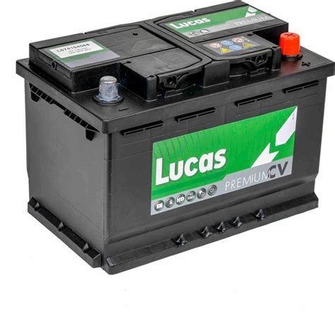 Lucas Premium Auto Accu 12V 74AH 680 CCA Pool Rechts Pool