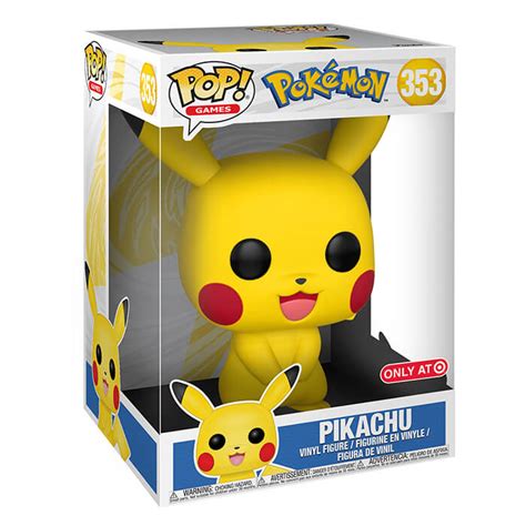 Figurine Funko Pop Pikachu Supersized 10 Pokémon 353