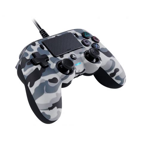 Controle Nacon Wired Compact Controller Camo Grey Fio Camuflado