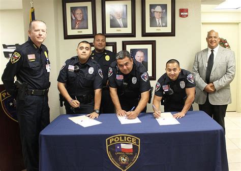 United ISD Hosts Pinning Ceremony For Newly Added Police Officers