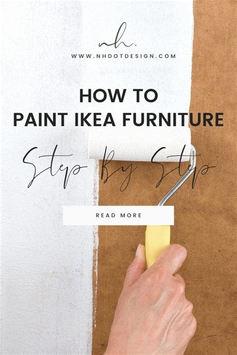 Paint Ikea Furniture Easy Hack For A Peel Proof Finish Artofit