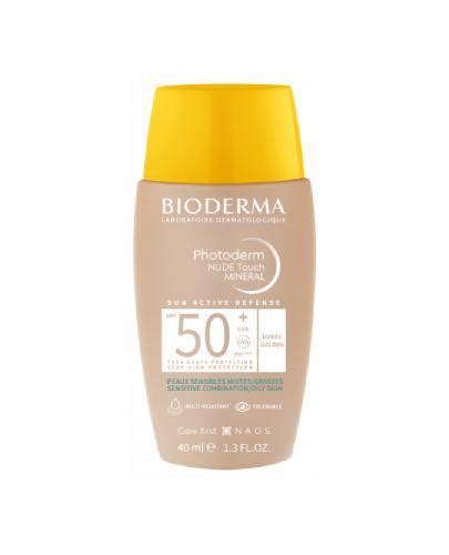 Bioderma Photoderm Nude Touch Mineral Podkład z efektem nude mineralny odcień ciemny SPF 50 40 ml