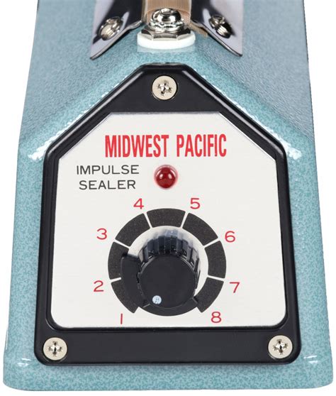 Midwest Pacific Heat Sealer In Max Seal Lg Mm Max Seal Wd