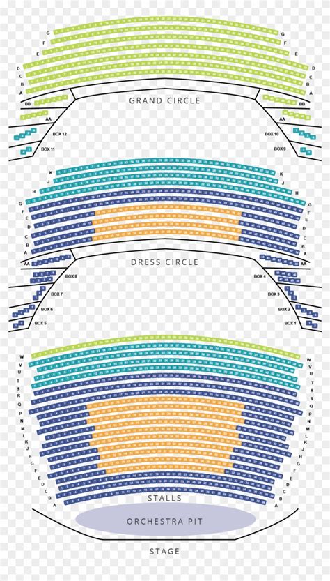 Hanna Theatre Seating Chart