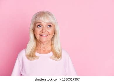 Photo Portrait Cute Granny Blonde Hair Stock Photo 1854984793