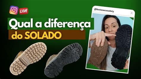 Tipo De Solado Das Botas Ecosafety YouTube