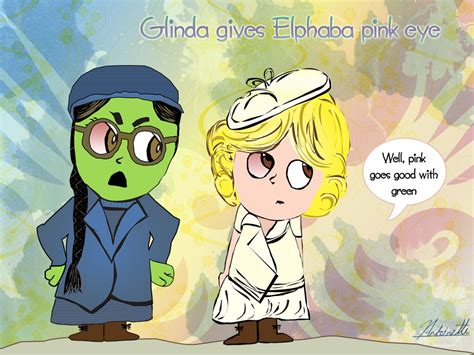 Elphaba & Glinda - Wicked Fan Art (941346) - Fanpop