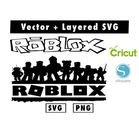 Roblox Svg And Png Files For Cricut Machine Anime Svg Mang Inspire