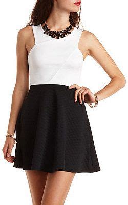 24 Charlotte Russe Scuba Knit Skater Dress Knit Skater Dress