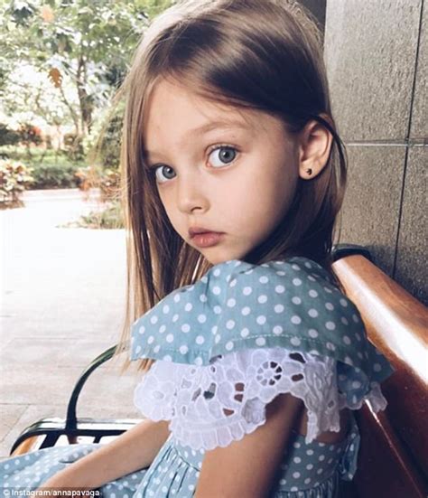 Vogue Model Aged 8 Hailed Most Beautiful Girl In Russia Daily Mail