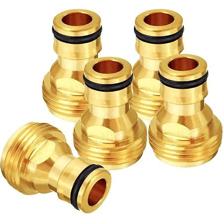 Amazon SHOWNEW Garden Hose Quick Connectors Solid Brass 3 4 Inch