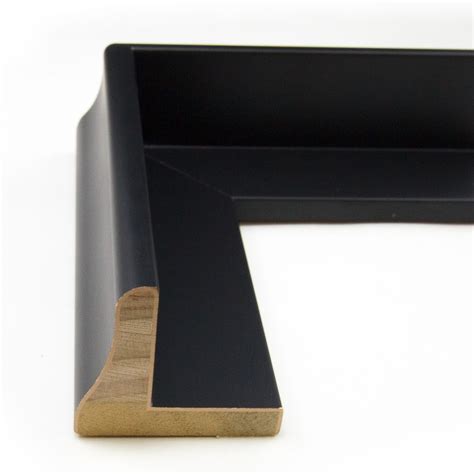 Inch Rabbet Depth Black Floater Frame Moulding In Lengths