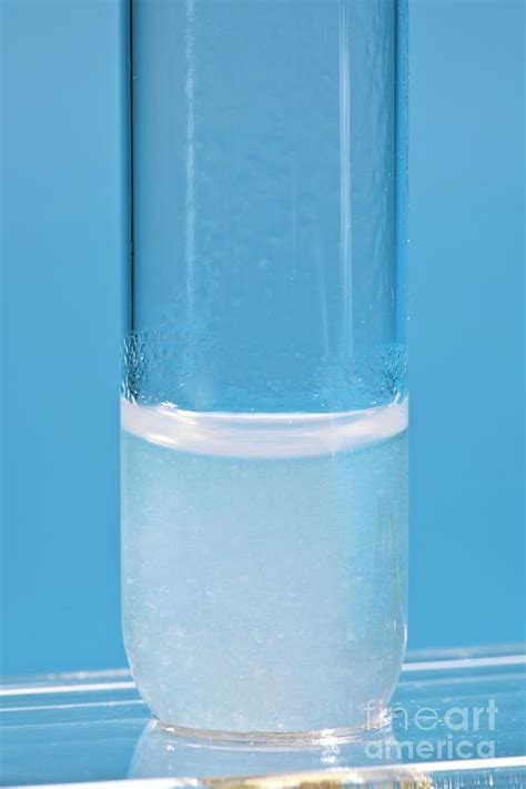 Aluminium Precipitate In Sodium Hydroxide Photograph By Martyn F Chillmaid Science Photo