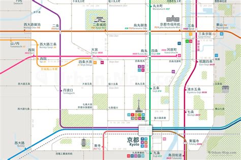 Kyoto Rail Map A Smart City Map Even Offline Download Now