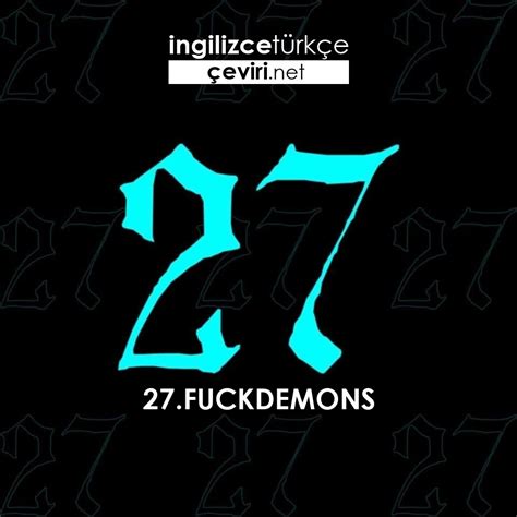 27 FUCKDEMONS Pod Kapturem Lehçe Şarkı Sözleri ve Türkçe Çevirisi