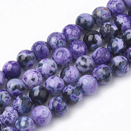 Wholesale Dyed Natural Fire Crackle Agate Beads Strands Xyzbeads