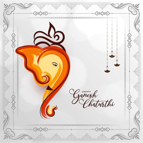 Fondo De Celebraci N Del Festival Hind Cultural Feliz Ganesh Chaturthi