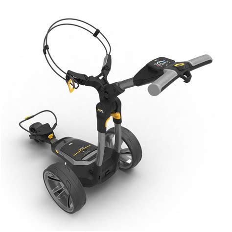 Powakaddy 2022 CT6 Gun Metal Lithium Electric Golf Trolley Trolleys