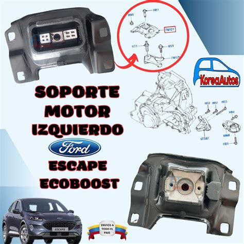 Soporte Motor Izquierdo Ford Escape Ecoboost