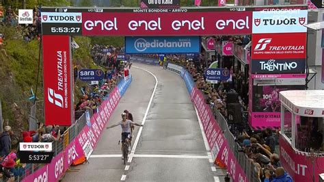 Le Gruppetto On Twitter Joao Almeida Gagne Au Monte Bondone Pour Un