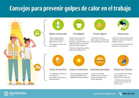 Consejos Para Prevenir Golpes De Calor En El Trabajo Prevención