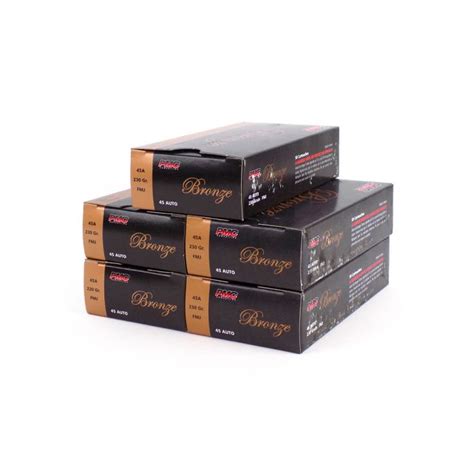 PMC BRONZE 45 ACP 230 GRAIN FMJ RANGE BUNDLE World Gun Store